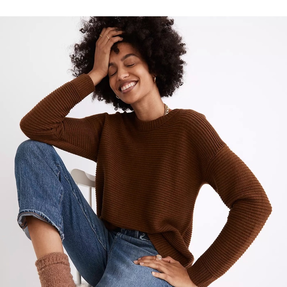 Madewell Button Back Sweater - image 5